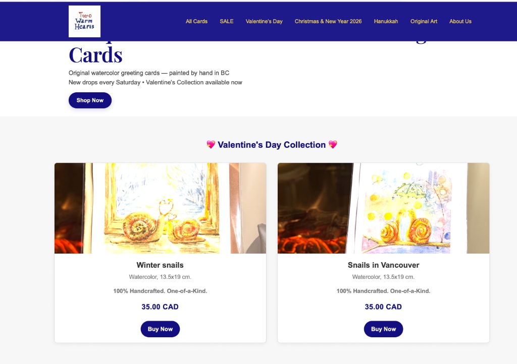 TwoWarmHearts Case Study